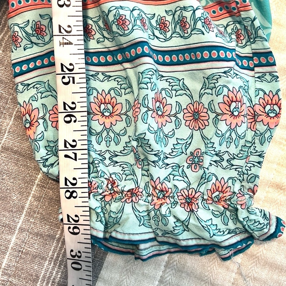 Beachcomber,We Love Fashion, Pants,Boho,Ruffle,POCKETS,Drawstring Waist,Size L - Picture 11 of 11
